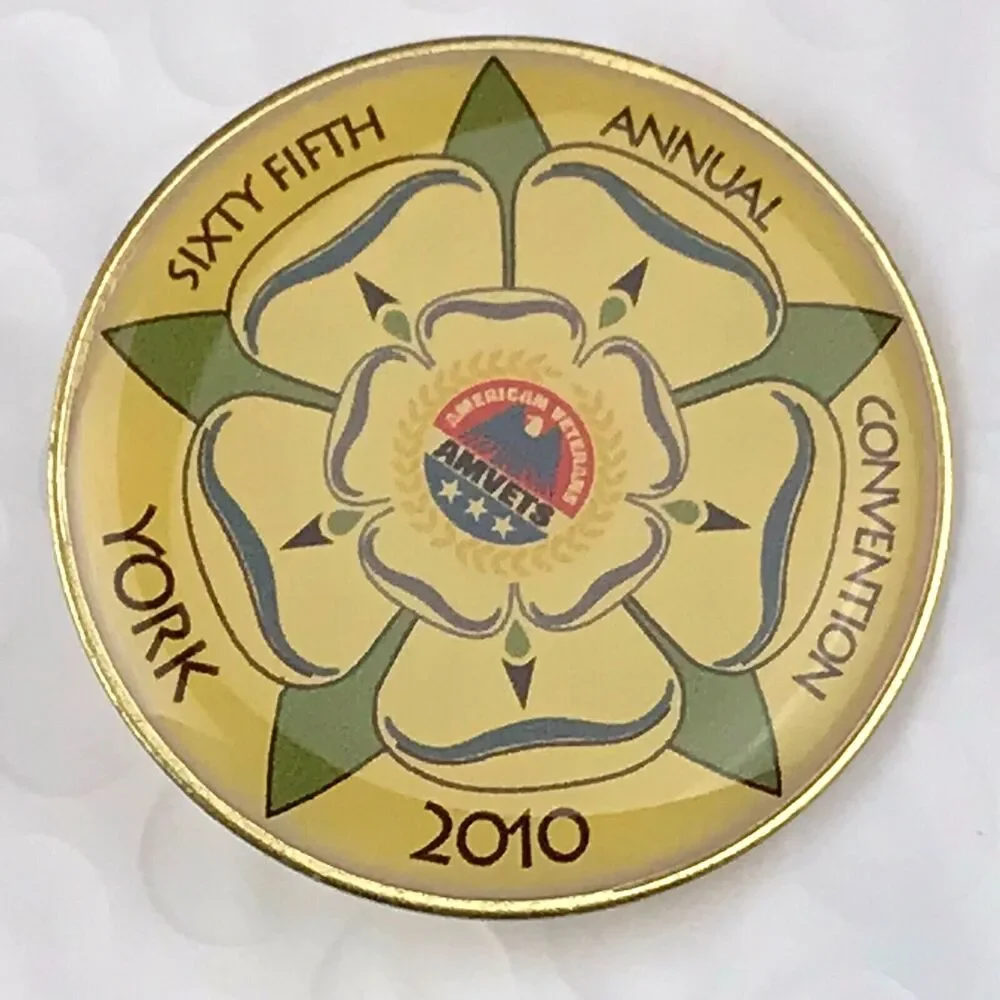 Annual Convention York 65th AMVETS Metal USA Veterans 2010